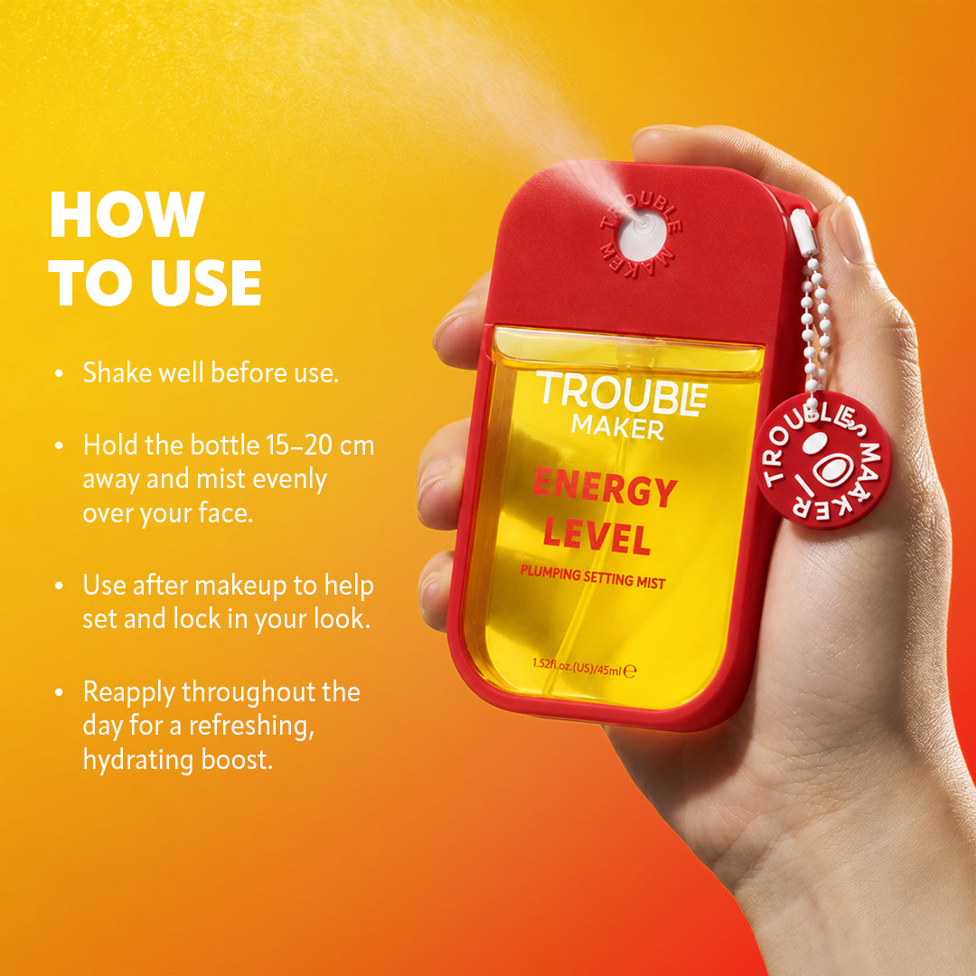 Trouble Maker Energy Level Plumping Setting Mist