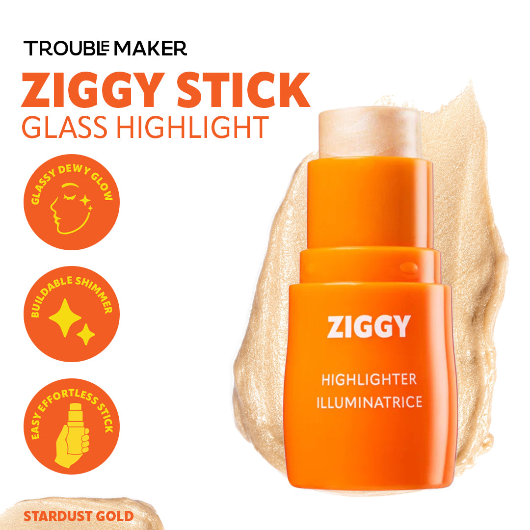 Trouble Maker Ziggy Stick Glass Highlight