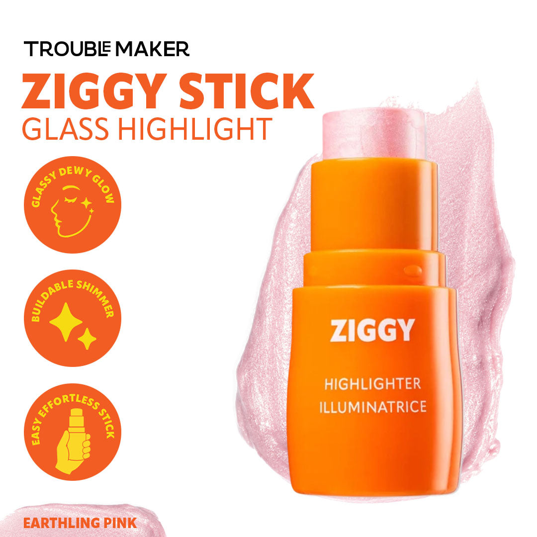 Trouble Maker Ziggy Stick Glass Highlight