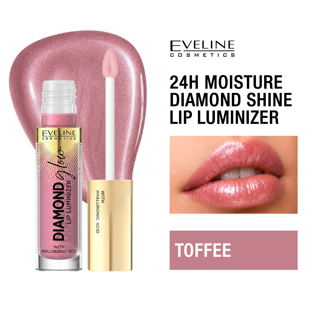 Eveline Cosmetics Lip Gloss Diamond Glow Lip Luminizer