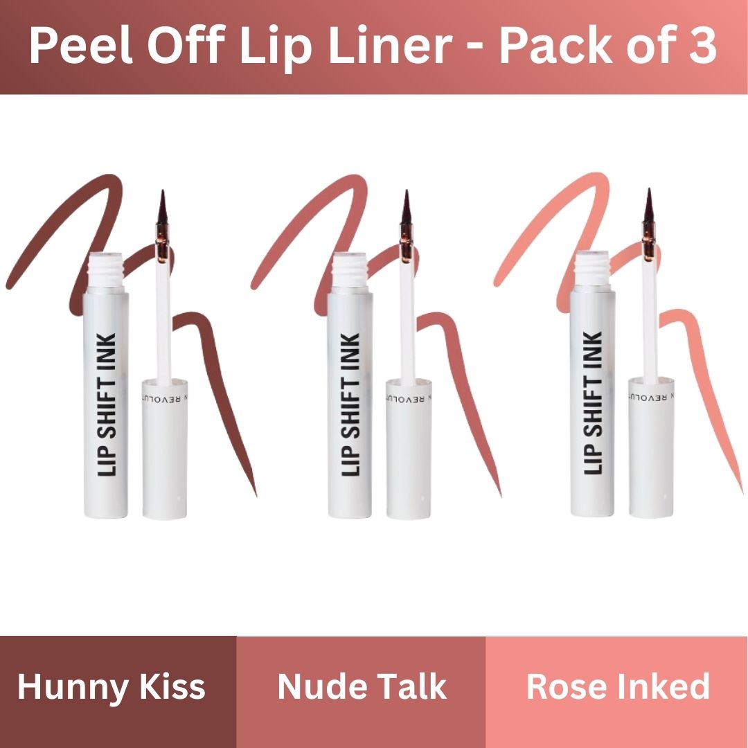Lip Shift Ink Peel Off Lip Liner Stain - Pack of 3