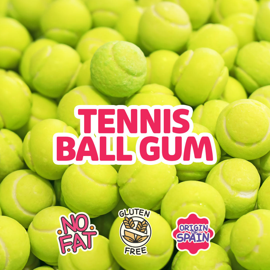 Sweetons Tennis Gum Balls– Pack of 3 (50g Each)