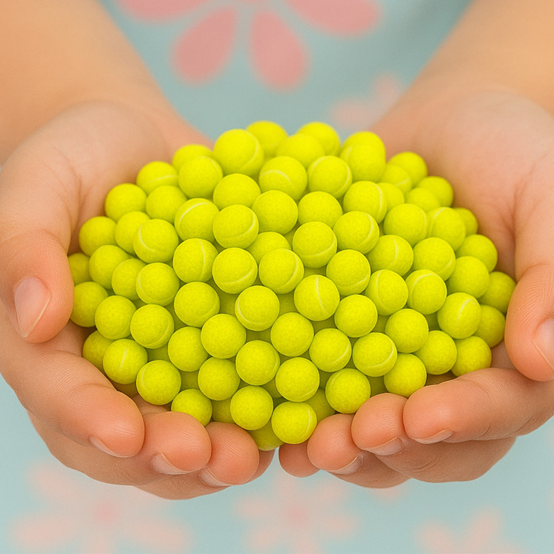 Sweetons Tennis Gum Balls– Pack of 3 (50g Each)
