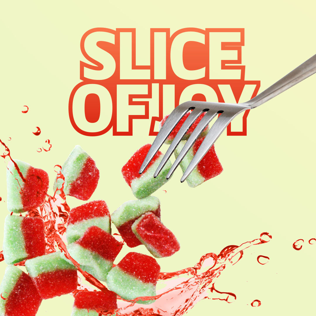 Sweetons Watermelon Slice Gummy Candy – Pack of 3 (50g Each)