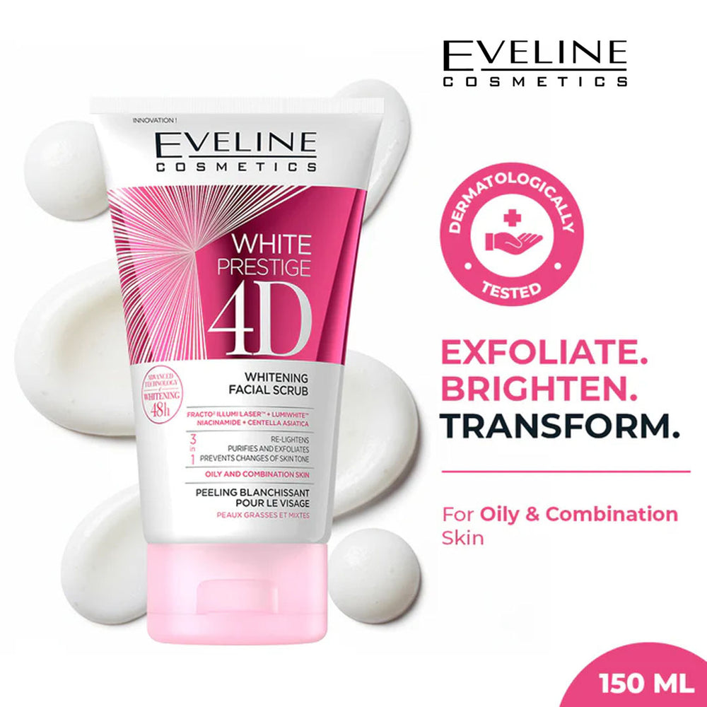 White Prestige 4D Whitening Facial Scrub