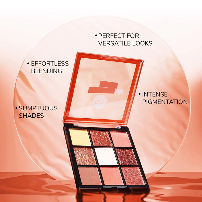 Nine Color Eyeshadow Palette - Pack of 2