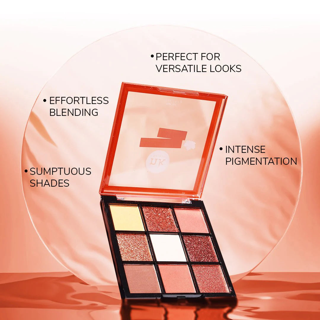 Nine Color Eyeshadow Palette - Pack of 2