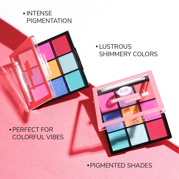 Nine Color Eyeshadow Palette - Pack of 2