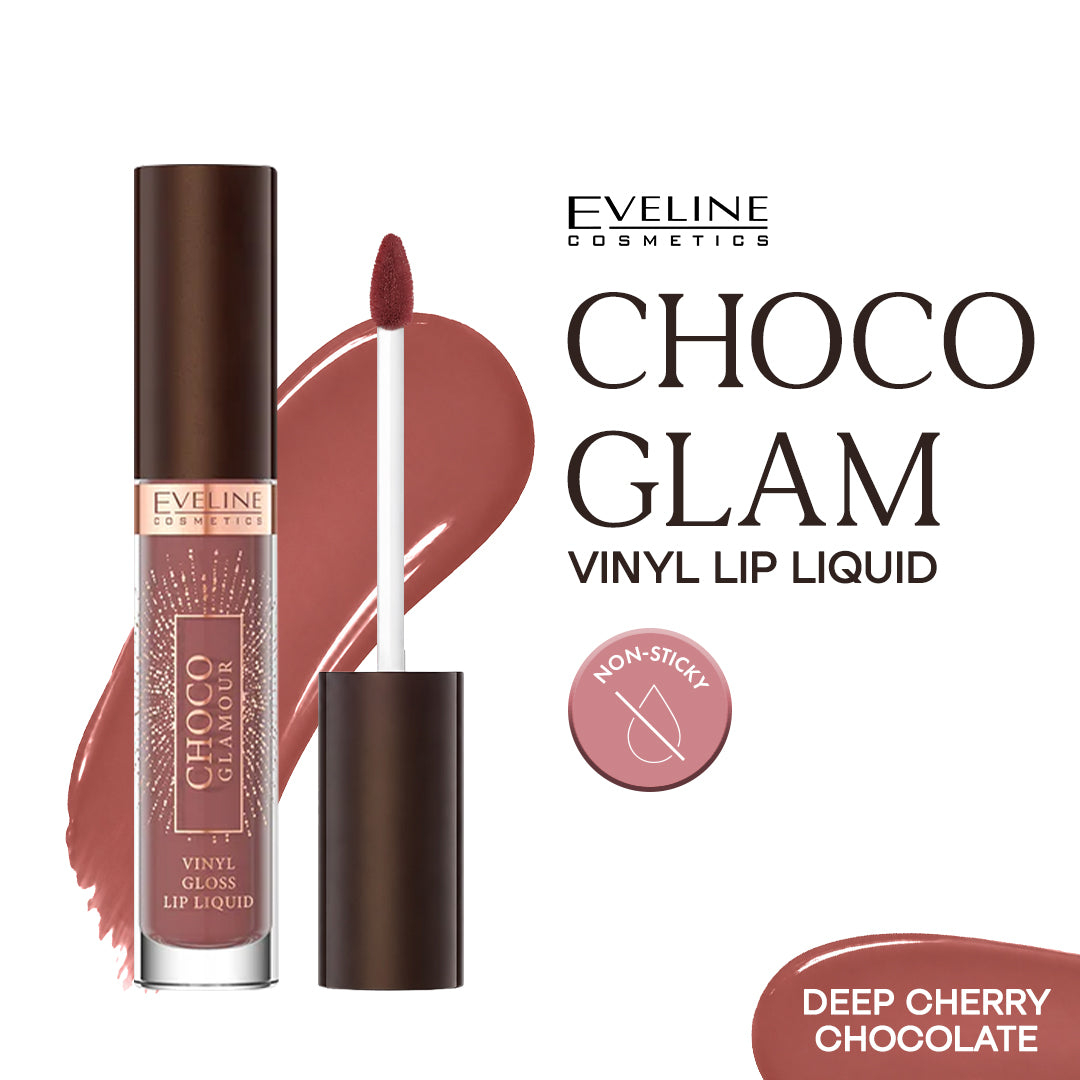 Eveline Cosmetics Choco Glamour Vinyl Gloss Lip Liquid