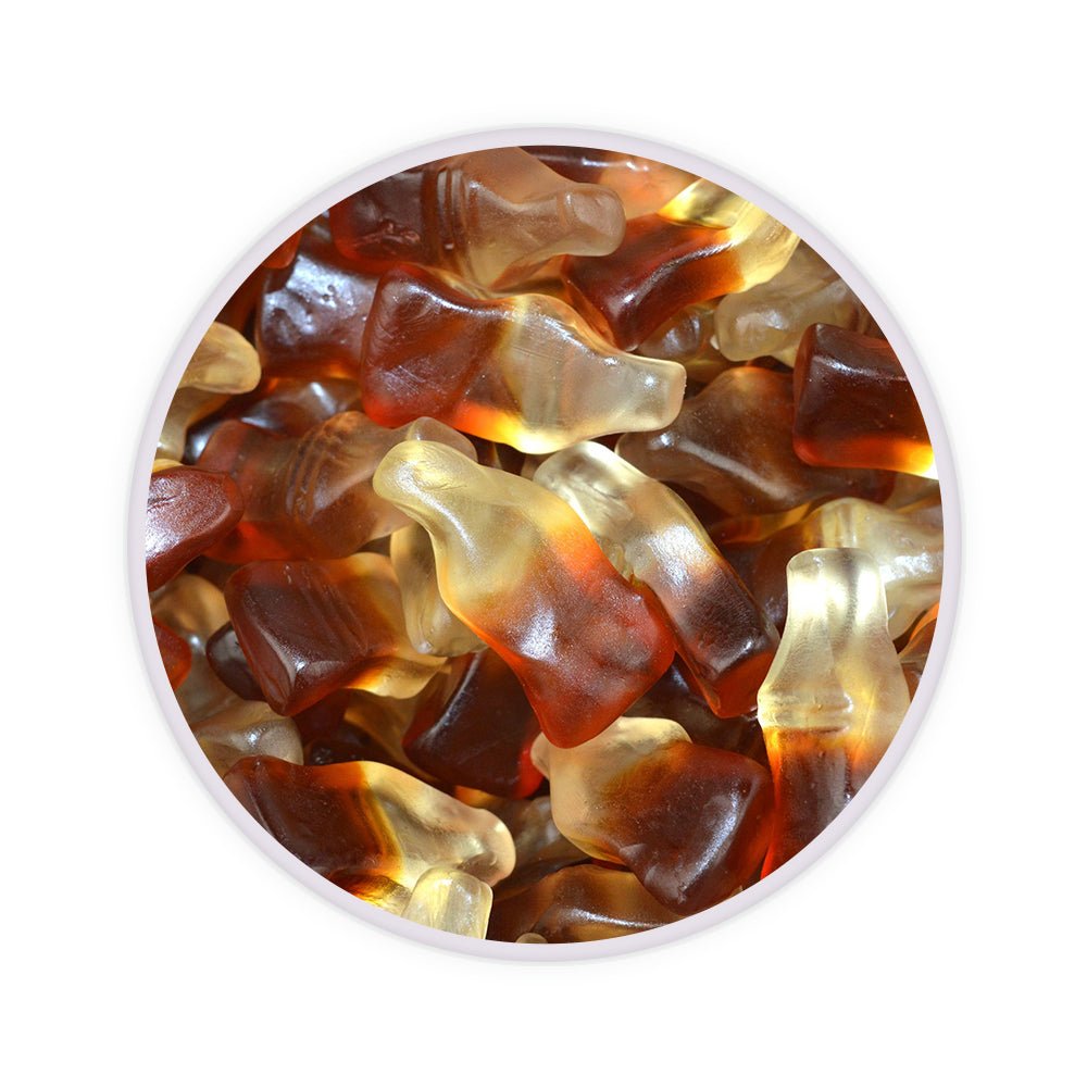 Fini Clear Cola Bottles - 1 Kg - Jelly Candies