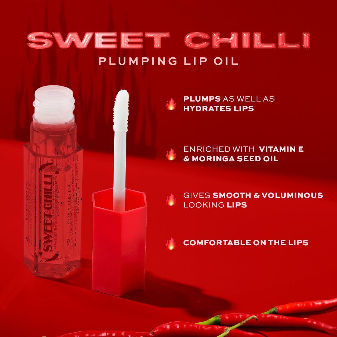 I Heart Revolution Sweet Chilli Plumping Lip Oil - Lip Oil