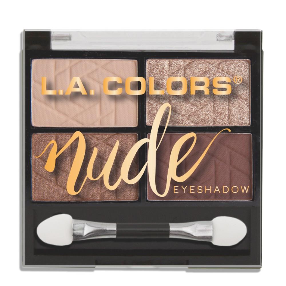LA Colors Nude Eyeshadow Palette - Bare It All - HOK Makeup