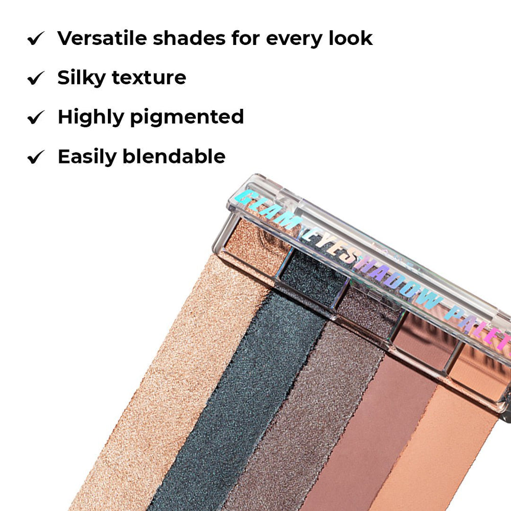 Lamel Glam Eyeshadow Palette Sparkle - Eye Shadow Palette