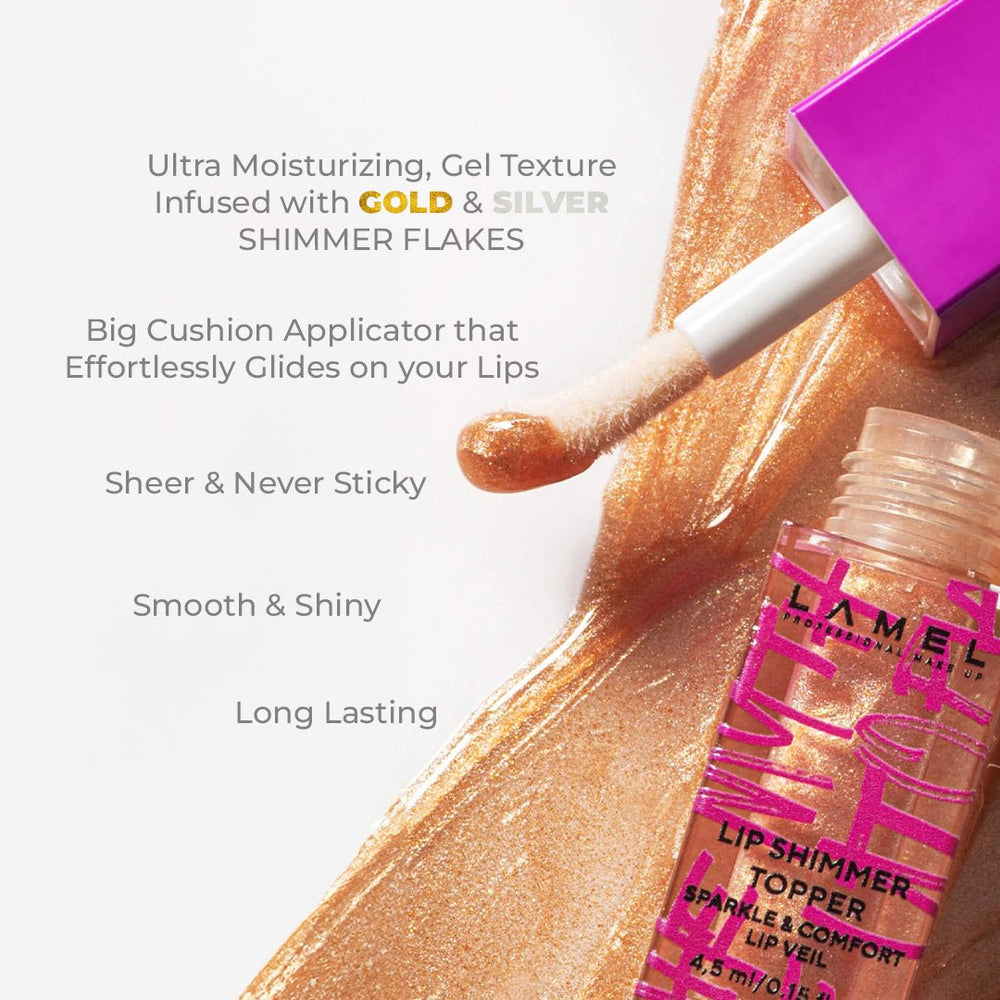 Lamel The Myth of Utopia Lip Shimmer Topper - Lip Gloss