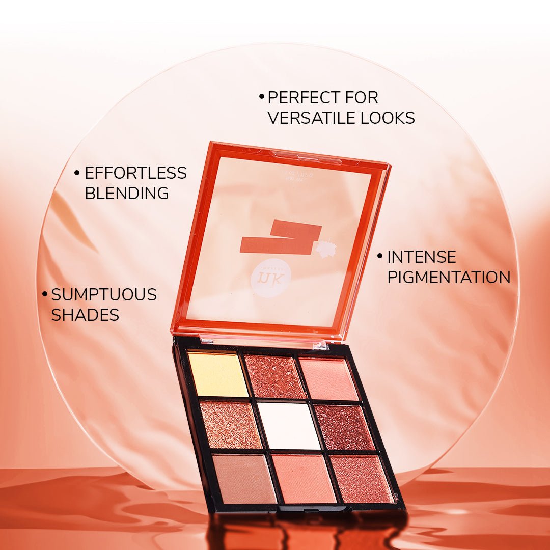 Nicka K Nine Color Eyeshadow Palette - Eyeshadow