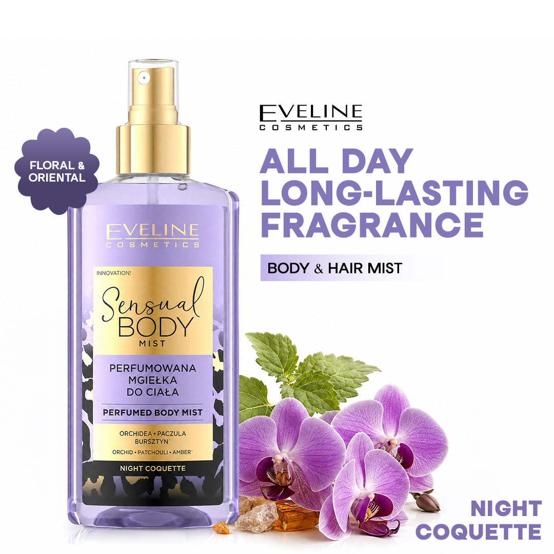 Eveline Cosmetics Sensual Body Mist Perfumed Body Mist 150 ml
