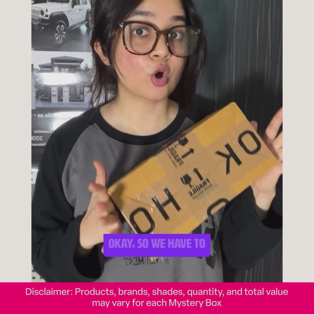 K-Beauty Inspired Mystery Box | 5 Full-Size Products Worth ₹2,100+