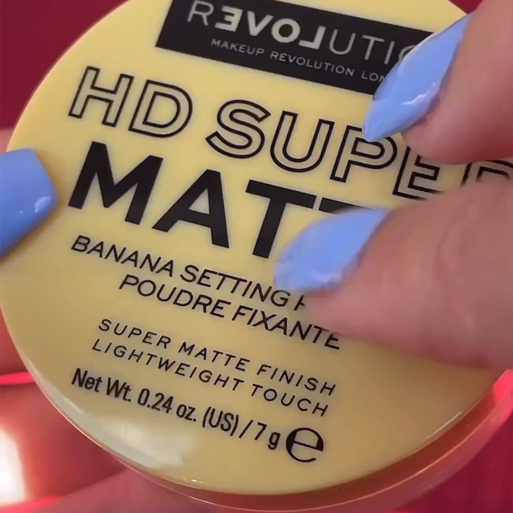 Revolution Relove HD Super Matte Banana Powder - Setting Powder