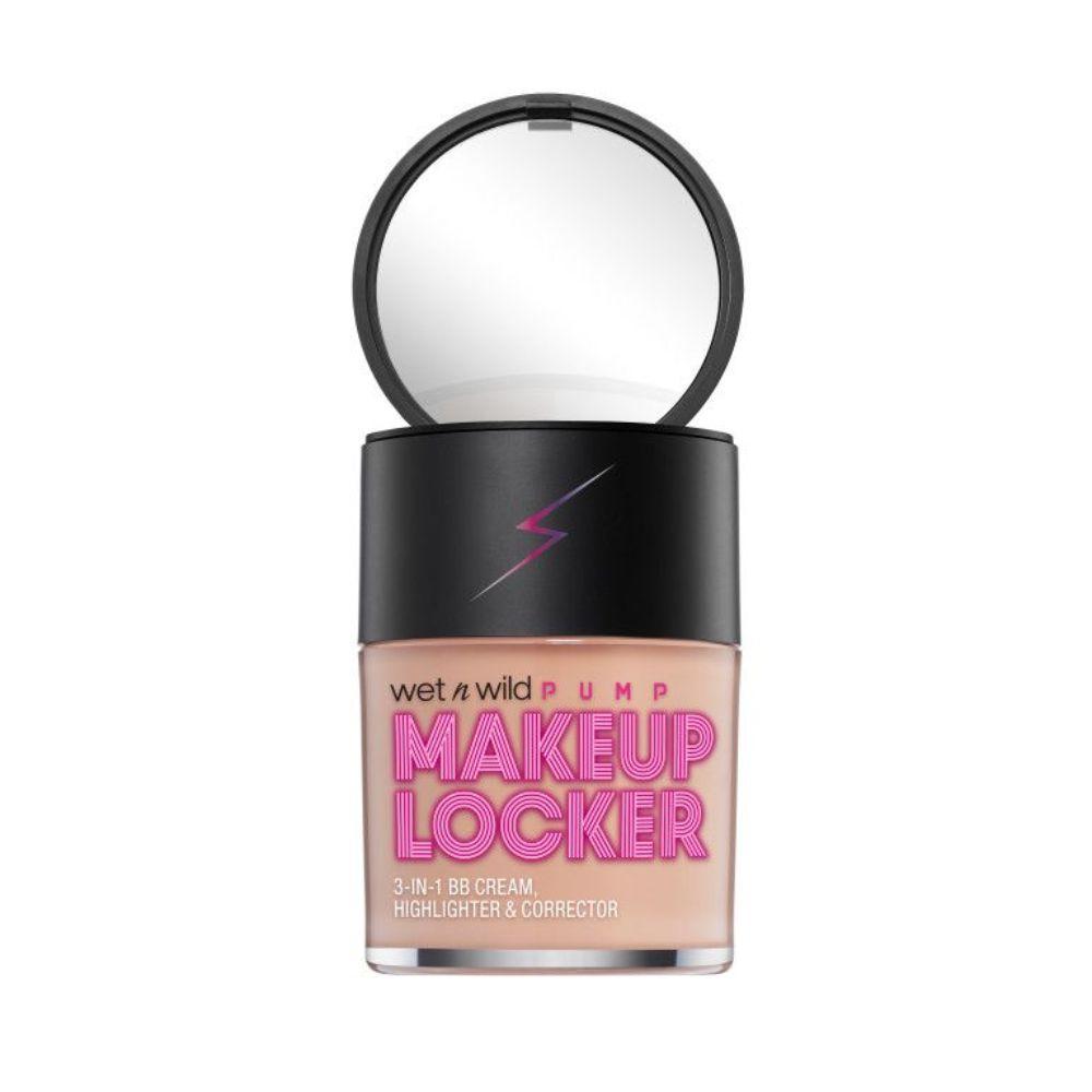Wet N Wild Make-Up Locker 3-In-1 BB Cream, Highlighter & Corrector – Light