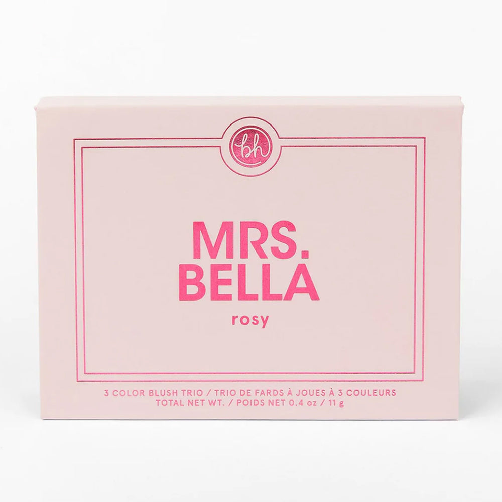BH Cosmetics Mrs. Bella Rosy 3 Color Blush Trio